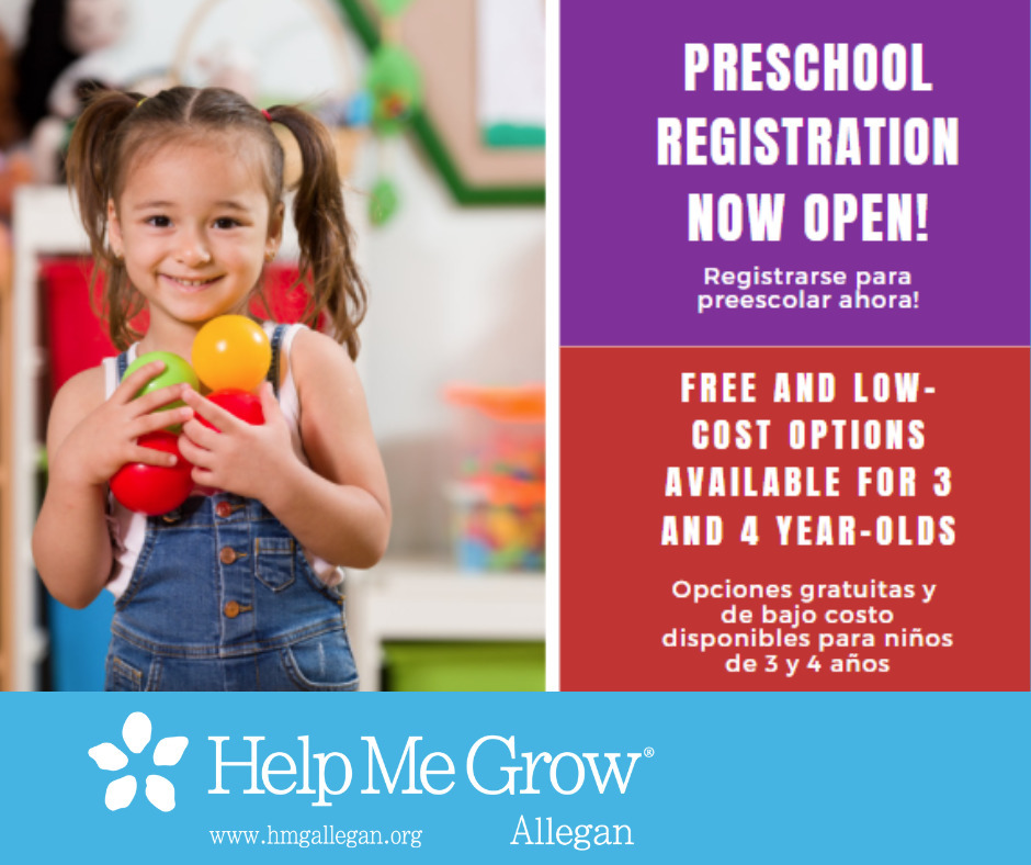 preschool registraion is open